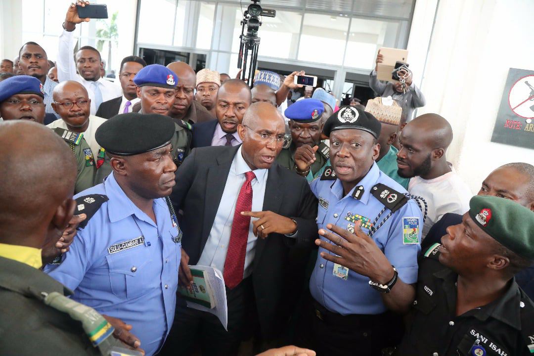 Nigerian Senate Mace Stolen