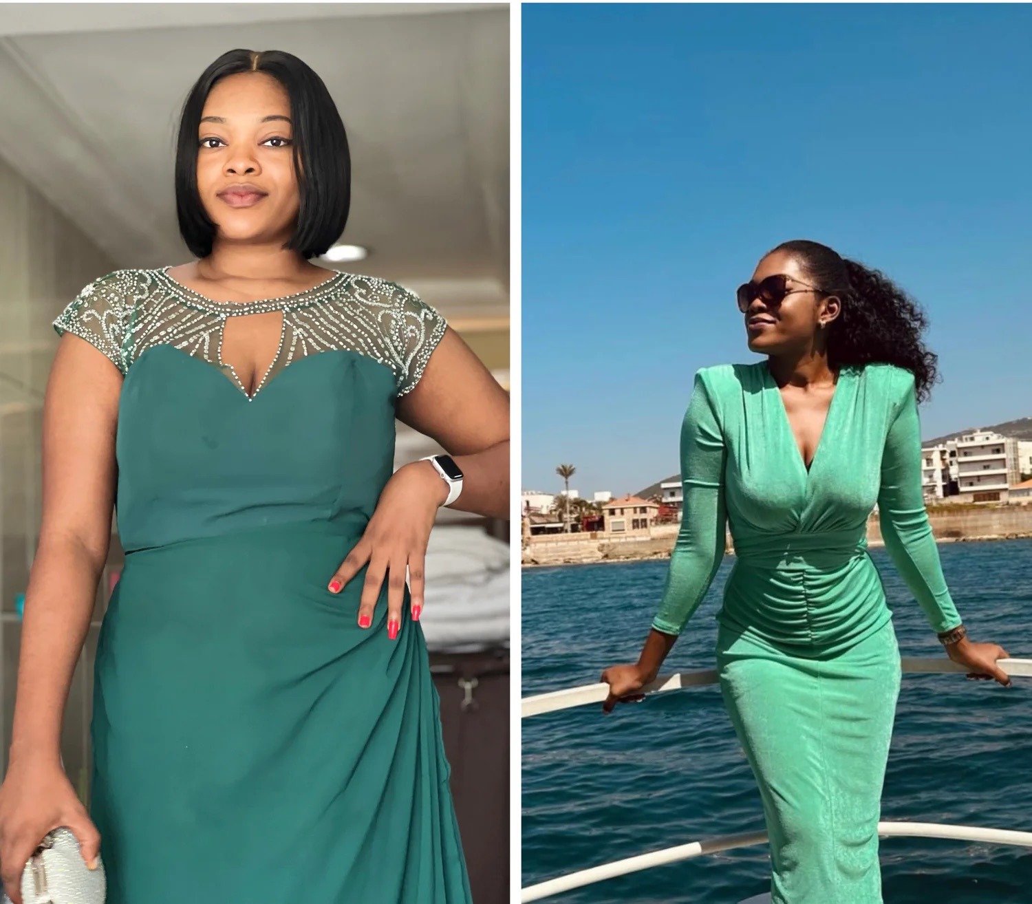 HueBeautyGlam client who lost 25kg on Mounjaro